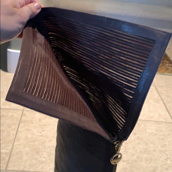 Brown over the knee boots - Picture 3 of 8